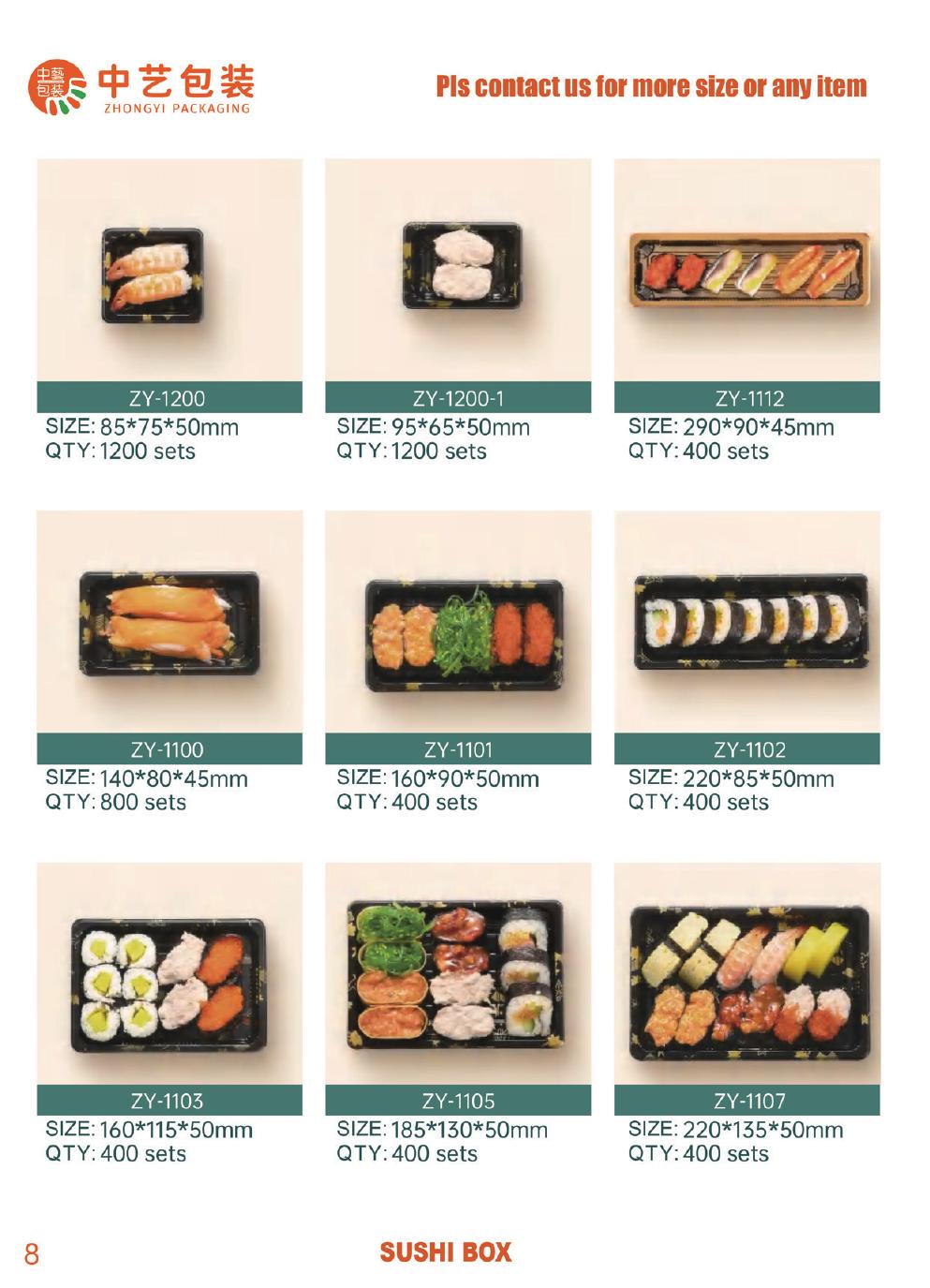 Sushi Packaging