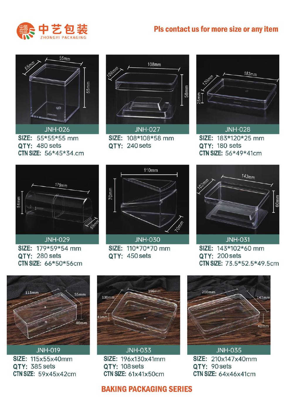JNH-035 plastic food packaging